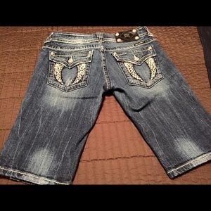 Miss Me Bermuda Shorts